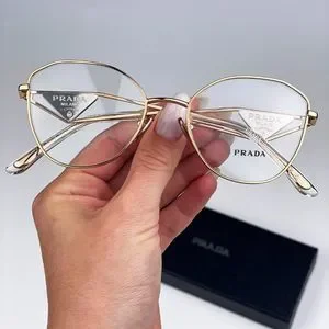 Prada Red Cat Eye Glasses Light Up Eye Glasses